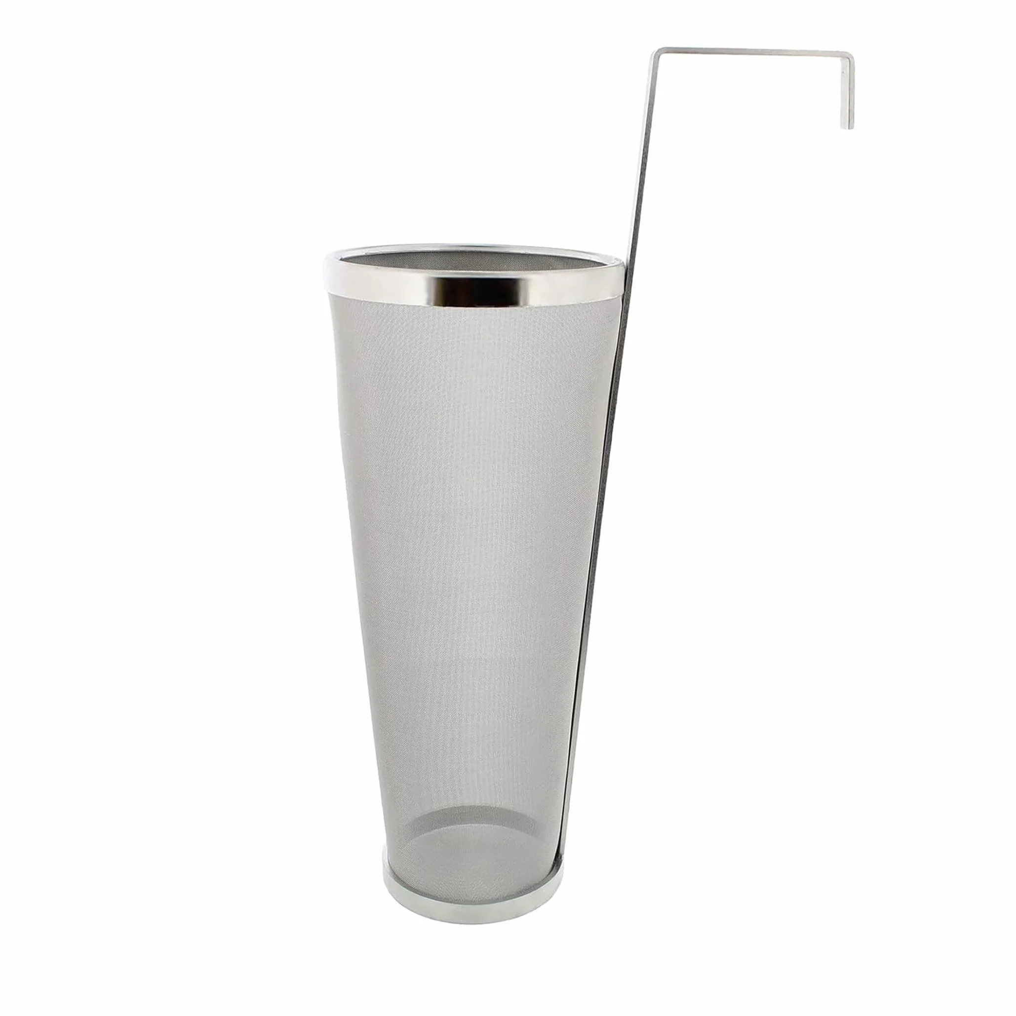 Brewing Hopper Spider Strainer, Stainless Steel 1 Gallon 300 Micron Mesh Cartridge Hop Spider Birra Luppolo Filtro Homebrew Luppolo Birra Tea Kettle Filtro per Birre