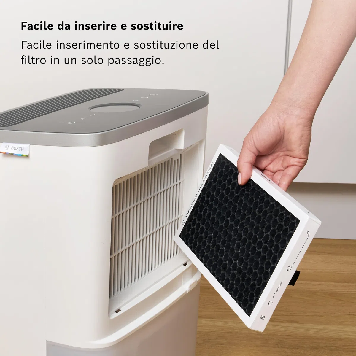 Bosch Originale Filtri di ricambio per deumidificatori - Alta efficienza, facilità di montaggio e lunga durata - Per la qualità dell'aria - Confezione da 2
