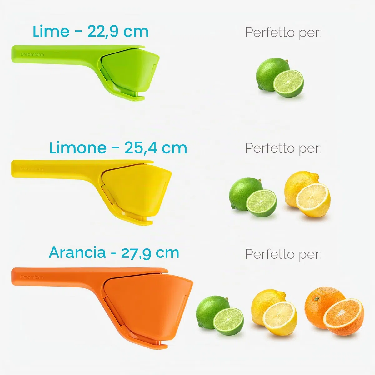 Dreamfarm Originale Arancione Fluicer Facile-Spremere Pieghevole-Piatto Spremiagrumi - 11 Pollici, Adatto a Tutti gli Agrumi