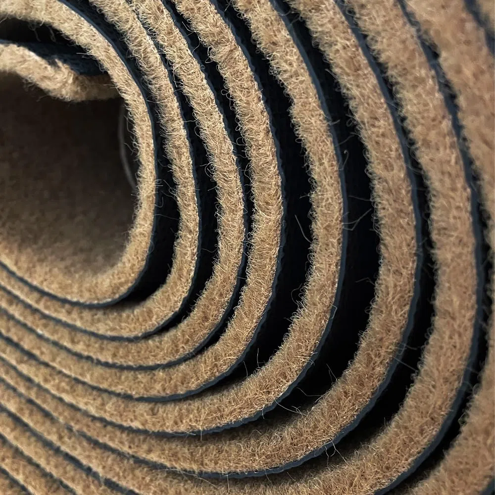 OLIVO.shop Zerbino cocco sintetico su misura, Zerbino cattura sporco, cocco da esterno interno, Tappeto ecologico, Ecologico finto cocco in ROTOLO (120x80 cm)