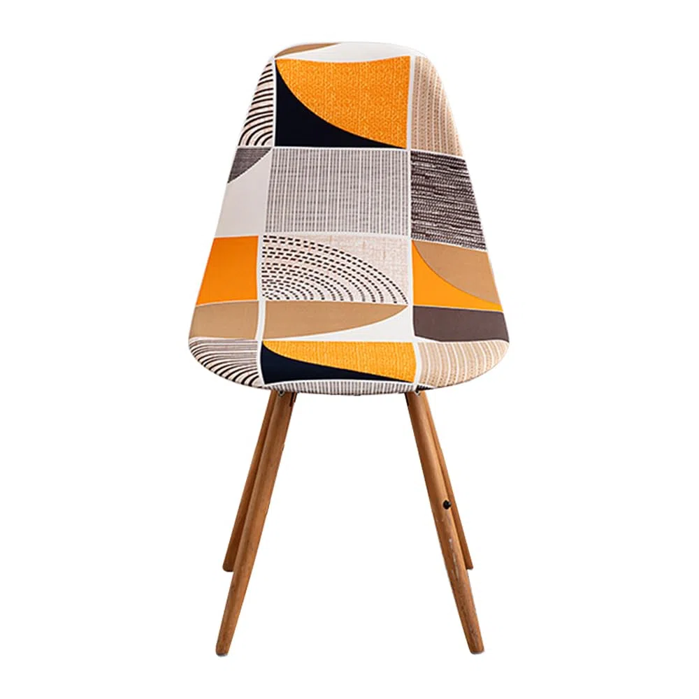 Coprisedia Scandinave per sala da pranzo Coprisedie Fodera per sedia da Pranzo Scandinave Coprisedia a forma curva 4 pezzi Penisola