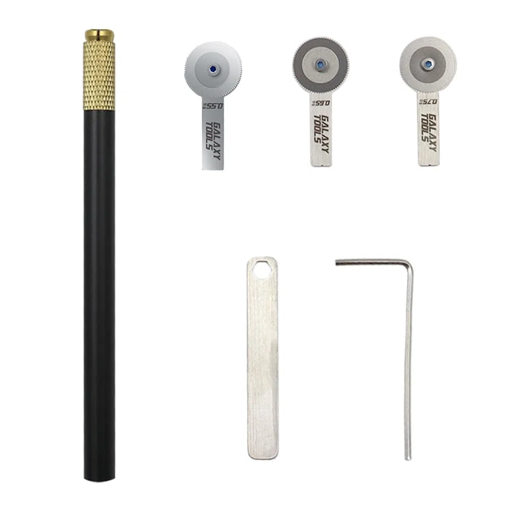 Alnicov Strumento per la creazione di Rivetti Modello, Macchina per Rivetti con Manico per Strumento di Accessori per la Costruzione di modellismo, Hobby e Artigianato