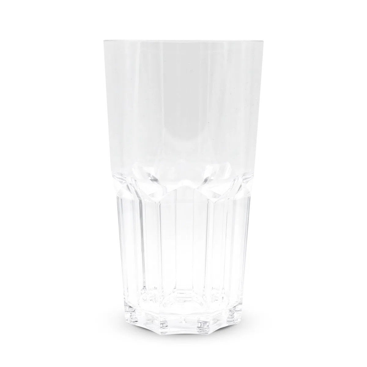 DOJA Barcelona | Bicchieri Plastica Dura | 50cl | 12 pz | Bicchiere Trasparente | 154x87x1,8mm | Bicchieri Rigidi Plastica Dura Policarbonato | Bicchieri di Plastica Dura Riutilizzabili | Acqua