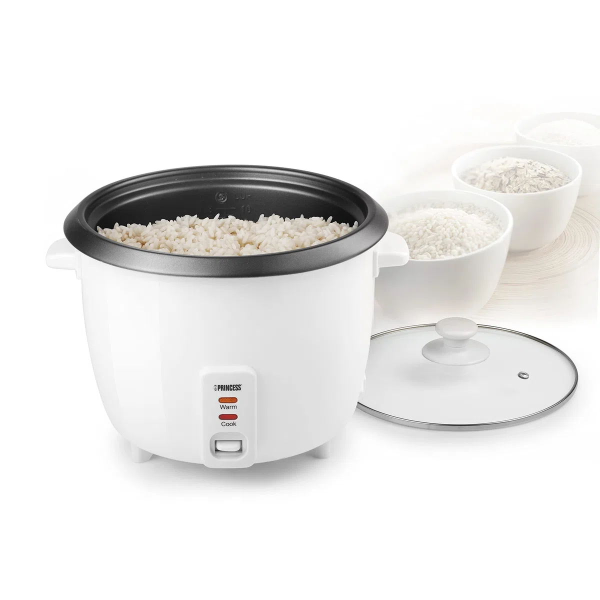 Cuociriso Princess 271940 – 1,8 litri – Funzione di mantenimento in caldo