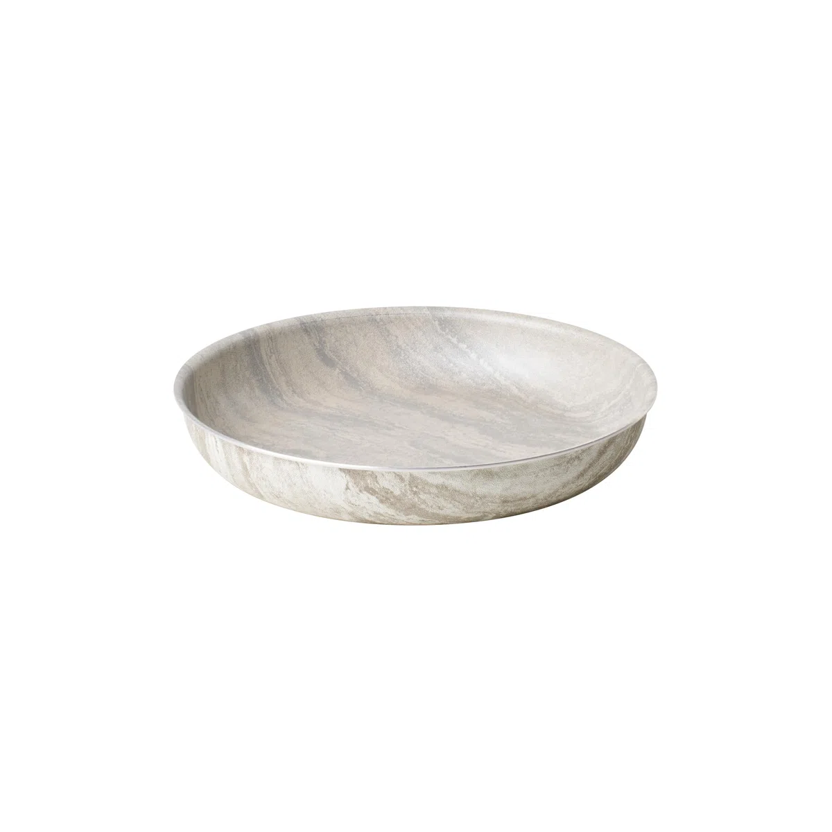 Guzzini ChefLine MARBLE MADE IN ITALY - SET 3 pezzi: 2 PADELLE (CM 24 e CM 28) con MANICO removibile