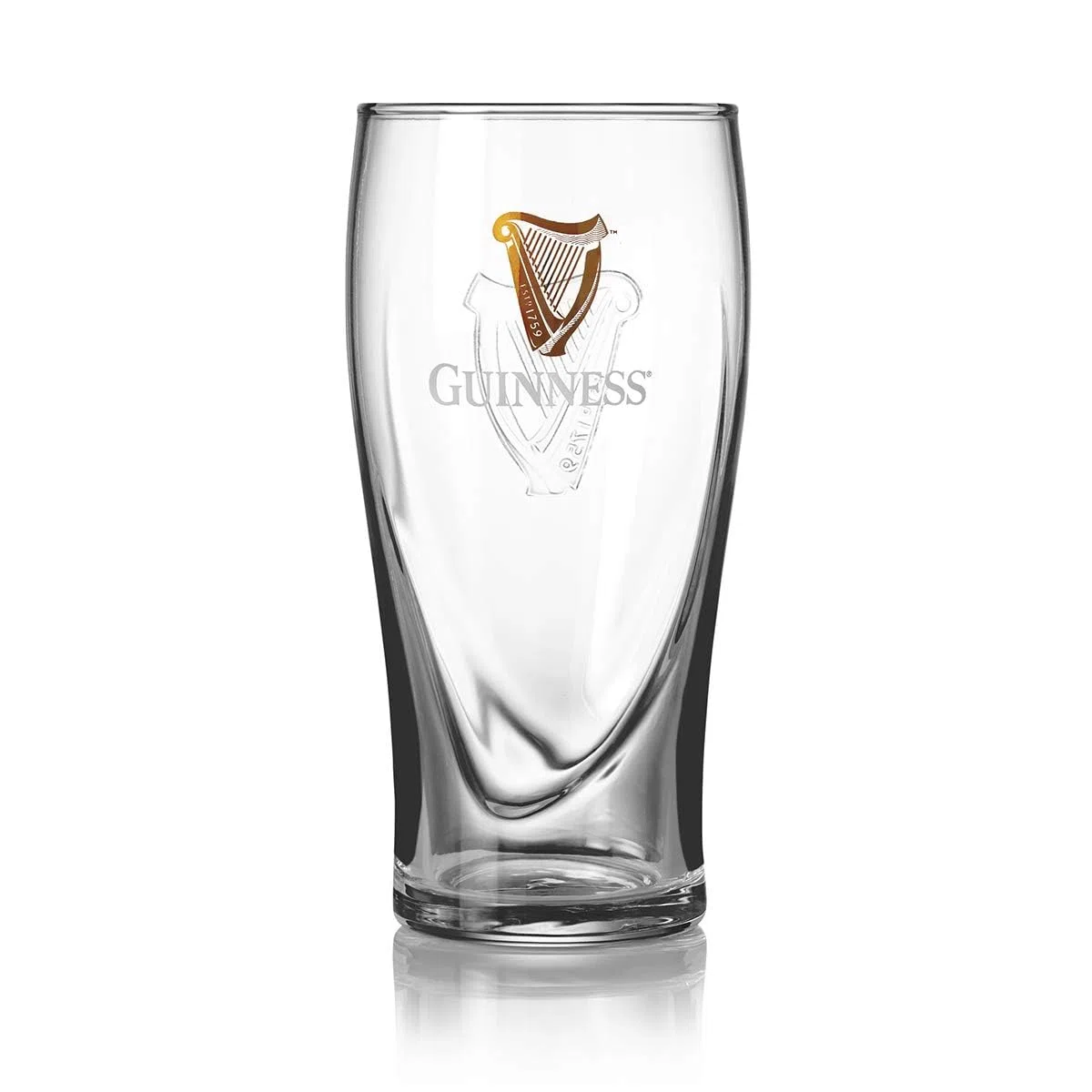 Guinness 590ml Gravity Pint Glass - 4 Pack