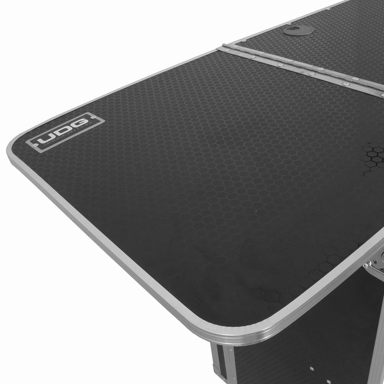 UDG FlightCase - Tavolo pieghevole da DJ + ruote