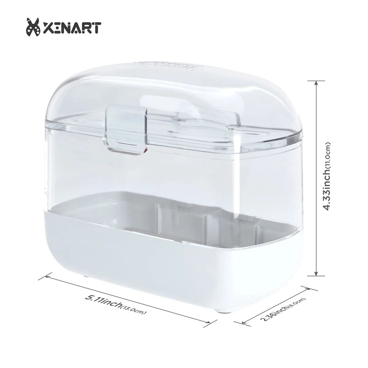XINART Organizer per lama per Cricut Maker/Explore/QuickSwap Tip, organizer per utensili per Cricut Joy, accessorio per lama, bianco