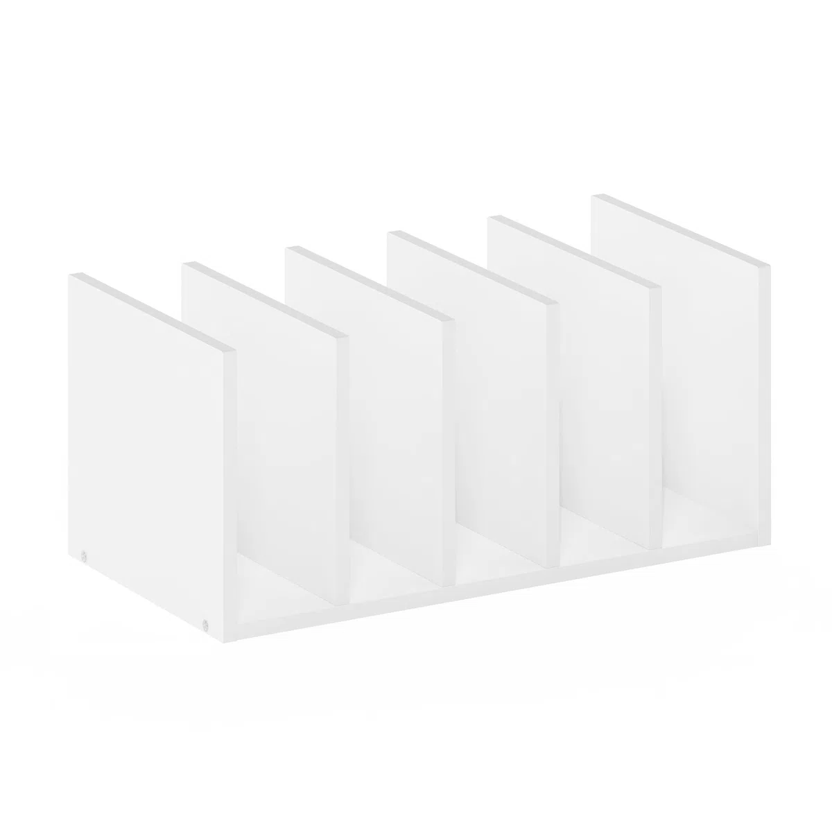 Furinno HERMITE organizer e accessori da scrivania con portadocumenti, organizzazione ufficio, libreria da scrivania, per forniture da ufficio, Bianco