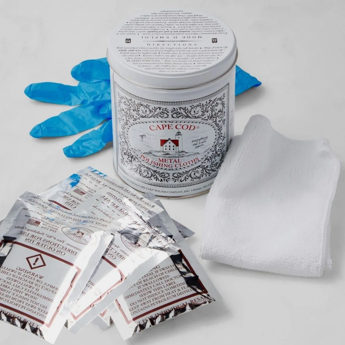 Cape Cod Metal Polishing Cloth Kit by Cape Cod Polish