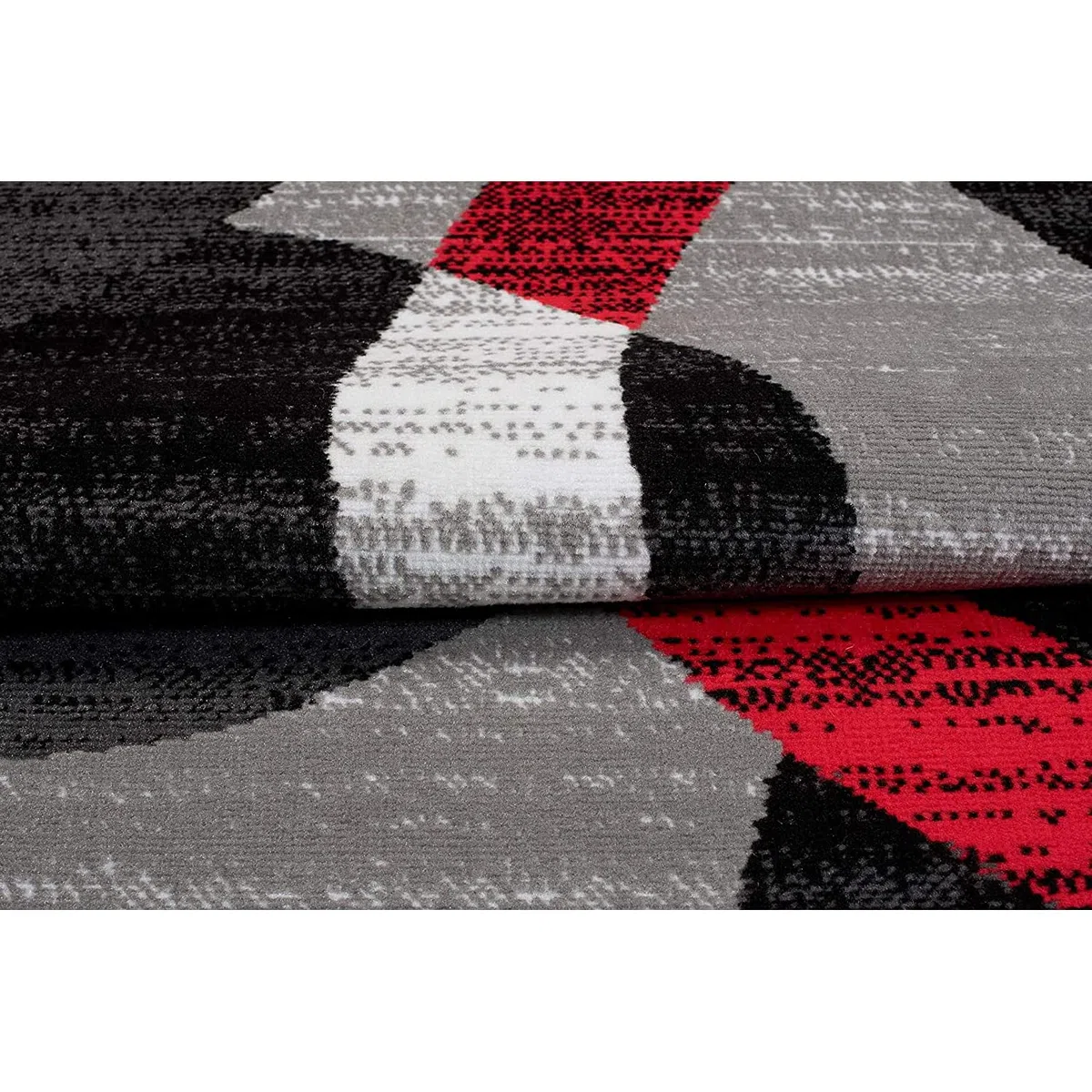 Carpeto Rugs Tappeto Salotto Moderno Pelo Corto - Tappeti Moderni Soggiorno - Tappeti Camera da Letto - Tappeti Salotto Grandi Dimensioni - Grigio 1-120 x 170 cm