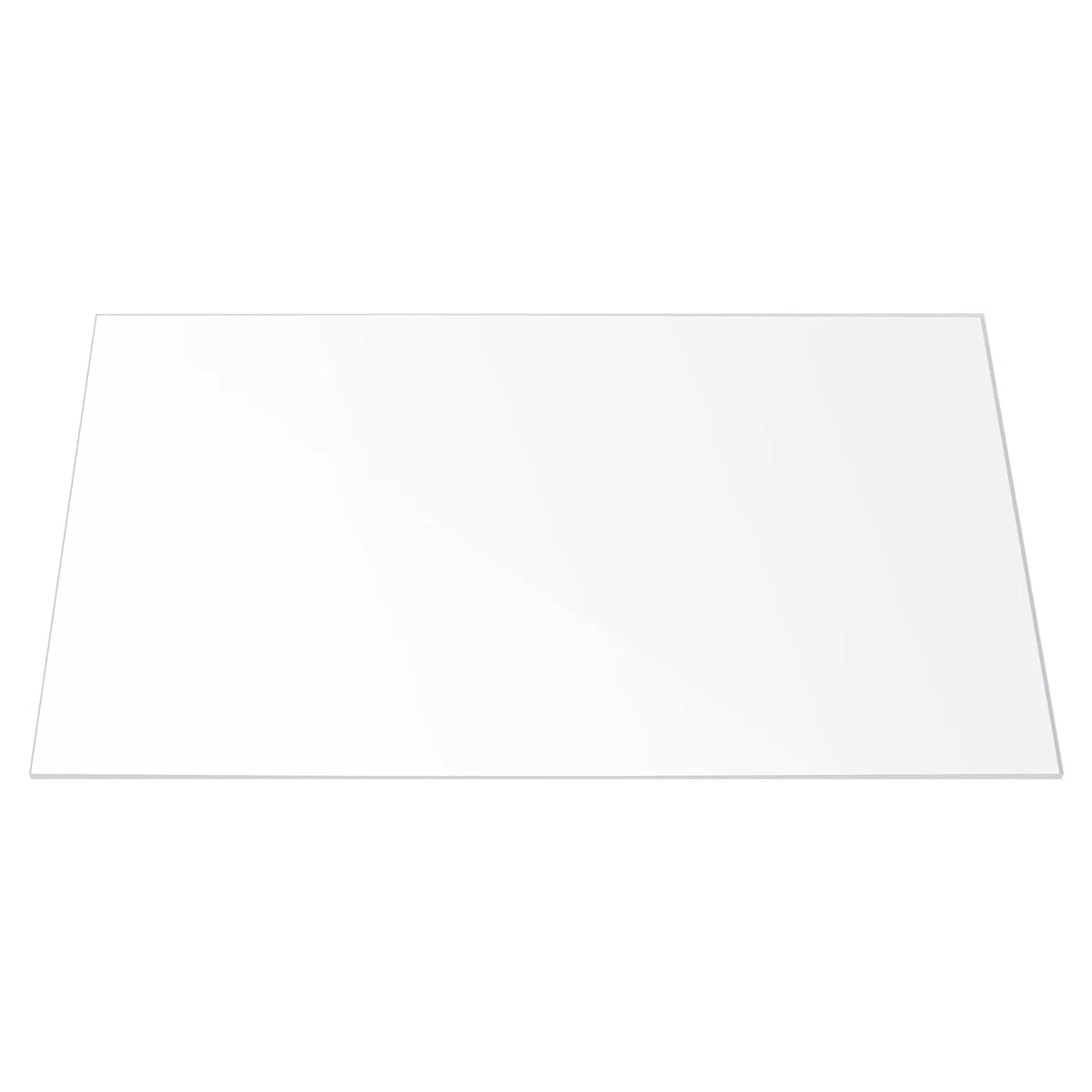 6 fogli in acrilico trasparente formato A3, 3 mm, spesso foglio di plastica trasparente, con pellicola protettiva per artigianato fai da te, cornici, 29,7 x 42 cm