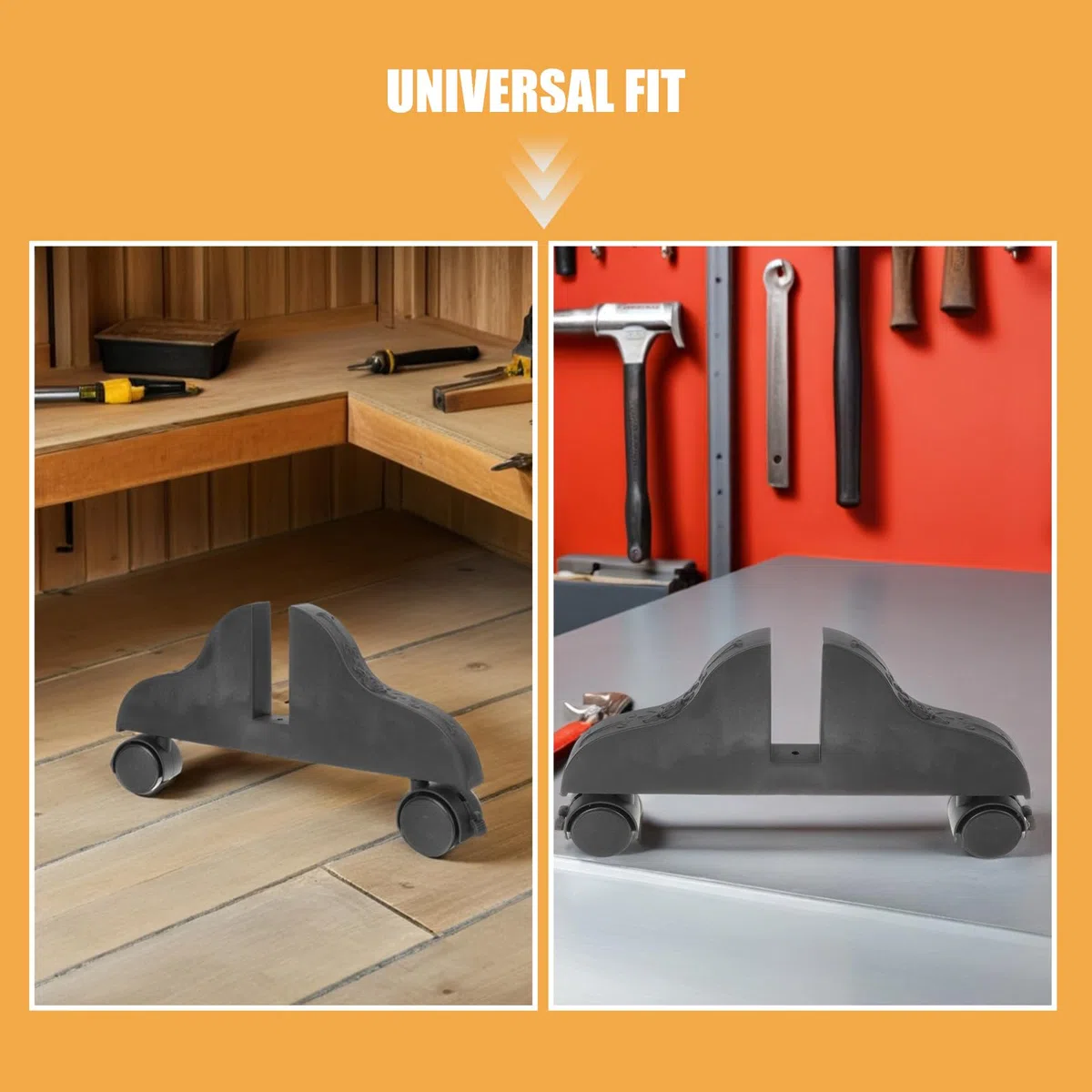 Generico Base per Schermo Divisorio 3pezzi in PVC con Ruote Resistenti all Usura e Design Antiscivolo, Supporto Stabile per Separé in Nero per Feste e Biblioteche