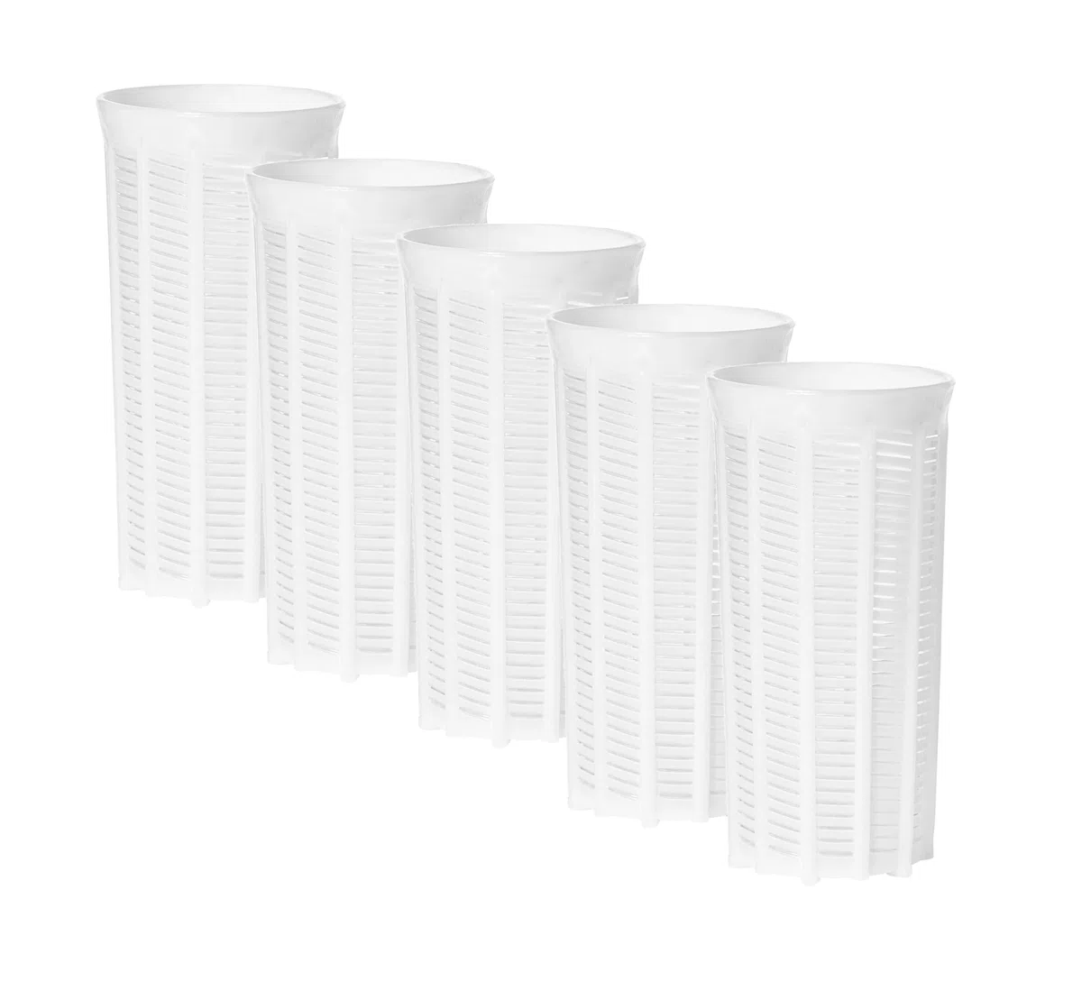5 x Forma plastica per formaggio 7x14.3cm - 0.50kg – Caciotta Forme e fuscelle | Forme formaggio