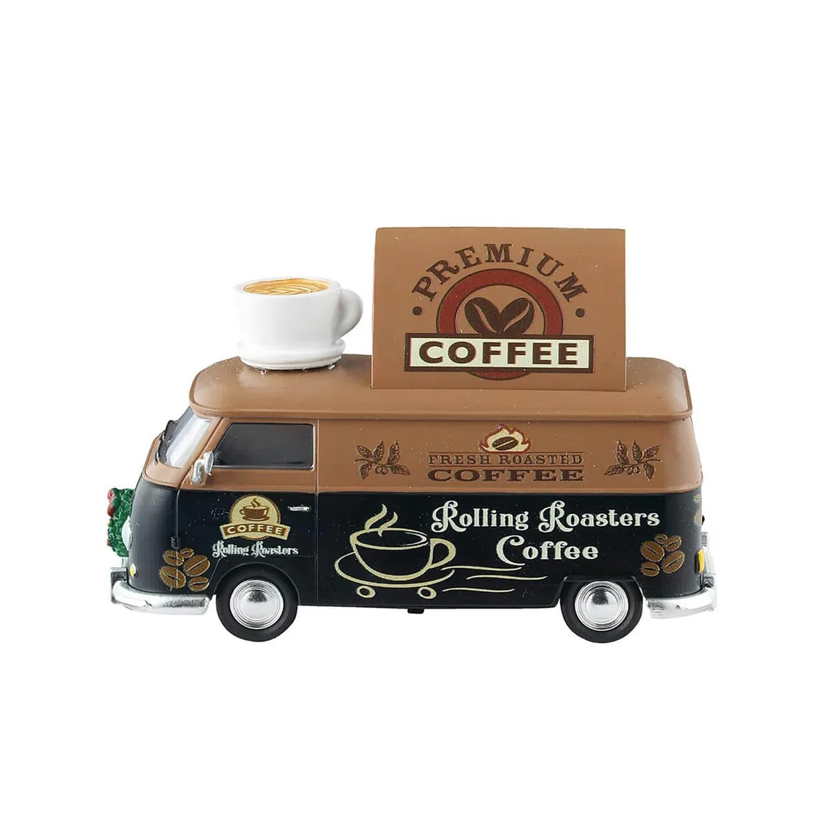 LEMAX Camper Caffetteria "Rolling Roasters Coffee" H7.7x11.8x5.3 cm
