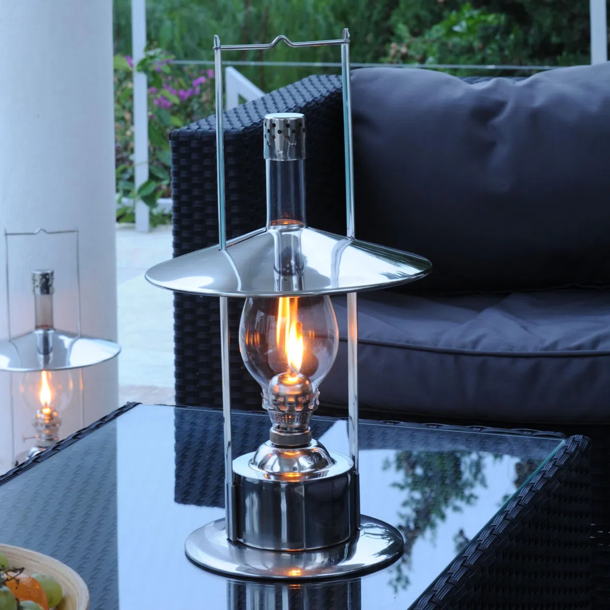 Horeca Candles Olio di Citronella Bio – 3x1L Olio per Lampade & Torce – Naturale & Ecologico – Senza Fumo & Lunga Durata – per Atmosfere Accoglienti all’Aperto