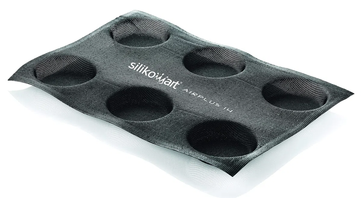 Silikomart | Micro-Forme in Silicone Perforato, Stampo Round, Misure 400 x 300 x 20 mm,
