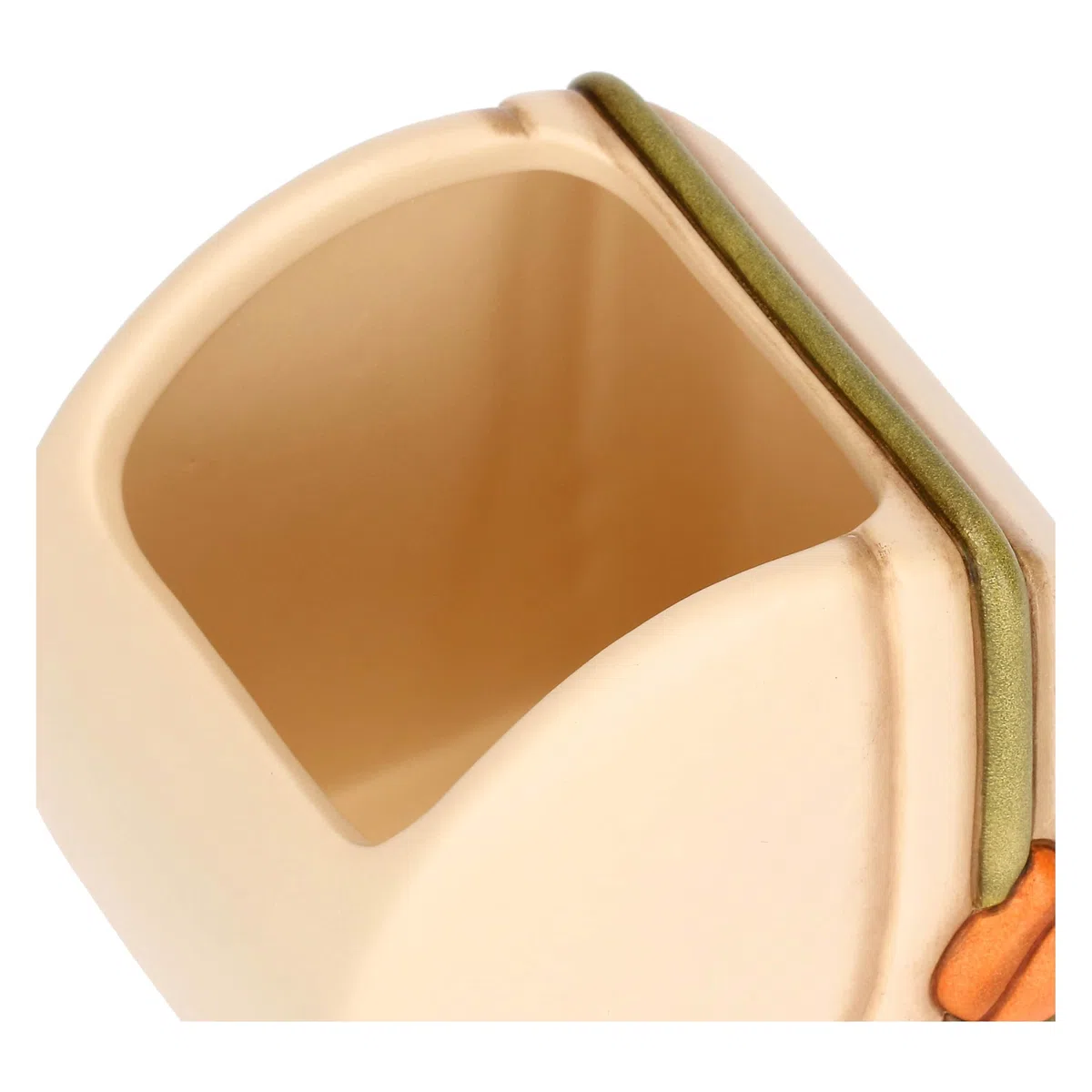 THUN - Porta penne in ceramica Country Bloom - Ceramica,10,4x10x10,4 cm