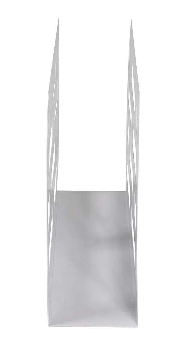 HAKU Portagiornali Bianco, Metallo - Dim. L 35 cm x A 26 cm x P 10 cm, Stile Moderno