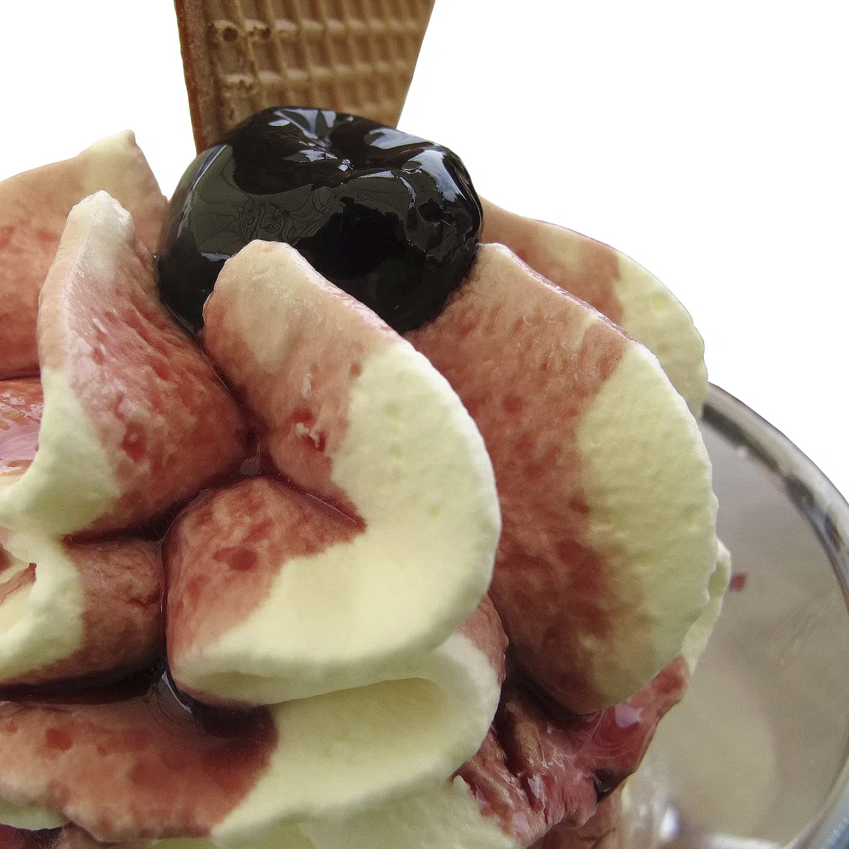 Kerafactum 6 bicchieri da gelato | rotondo | per dessert, Ø 9 cm | Ciotola per servire il gelato in acciaio inox | Ice Cream Bowl