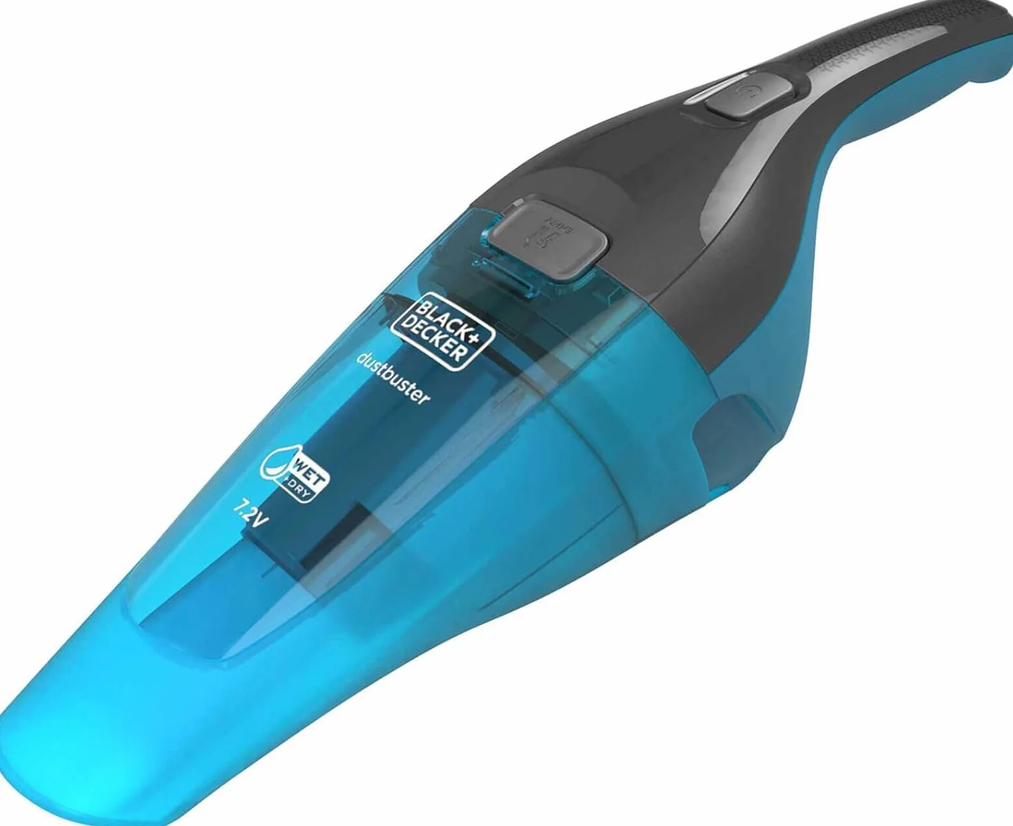 BLACK+DECKER dustbuster Aspirapolvere Portatile Senza Fili Wet & Dry 7.2V, WDC215WA-QW