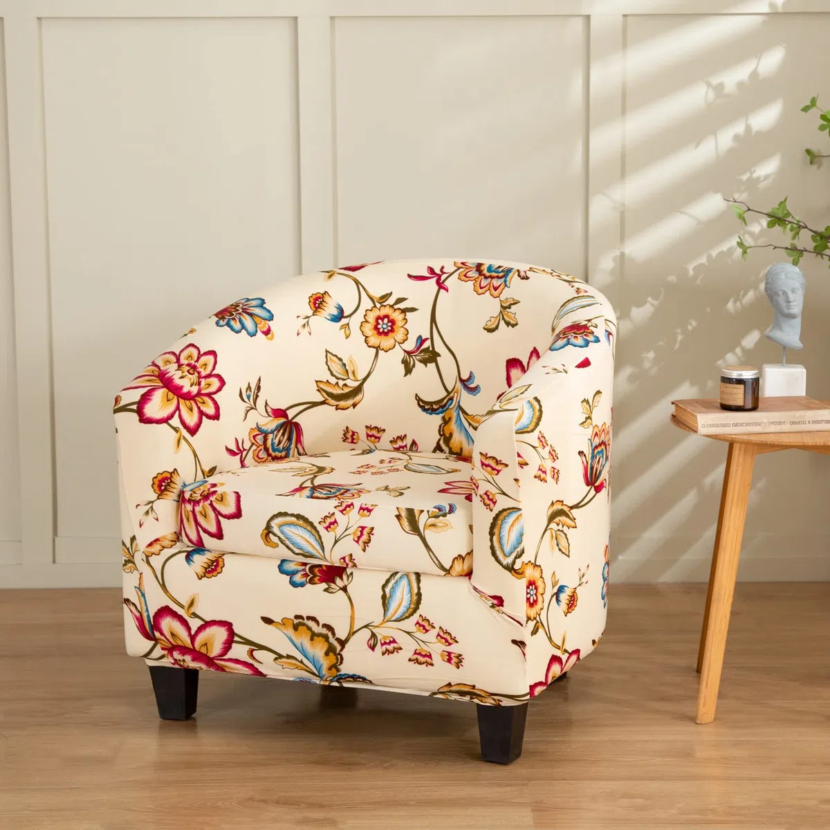 Copribraccioli Cabriolet Tullsta Fodera per Poltrona Chesterfield Copripoltrona 2 pezzi Elasticizzato