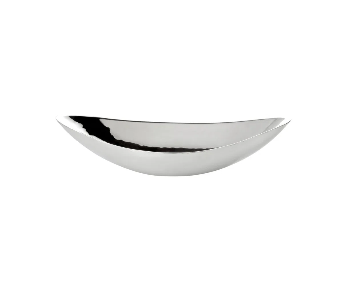 Edzard Ciotola Halifax, lunghezza 28 cm, in acciaio inossidabile, argento