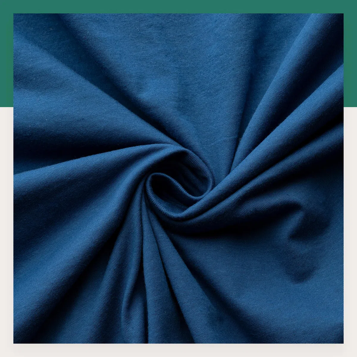 VelvetHome Lenzuolo con Angoli Matrimoniale 200x200 cm King Size, 100% Cotone Pettinato, Jersey per Materassi fino a 25 cm, OEKO-TEX Elastico, Traspirante, Morbido, Blu Scuro