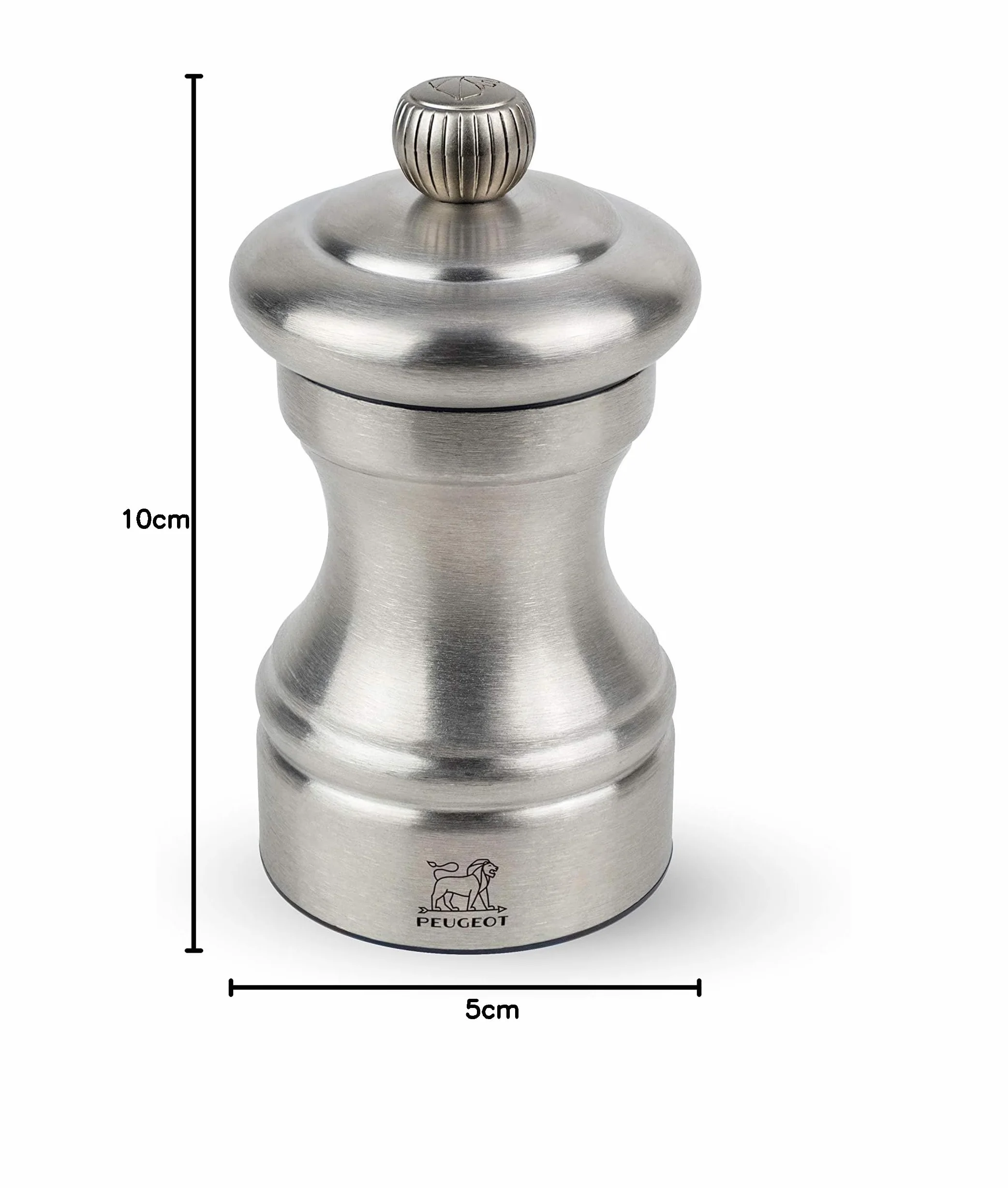 PEUGEOT 33040 Bistro Chef Macinasale, Acciaio Inossidabile, Argento, 5 x 5 x 10 cm