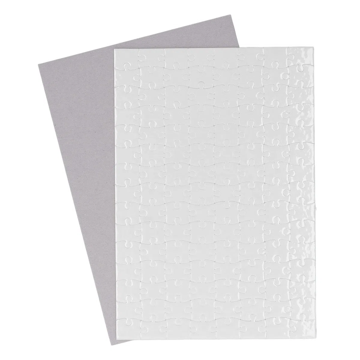 10 Set Puzzle Vuoti Sublimazione Puzzle Vuoti Puzzle Trasferimento Bianco Artigianato per Forniture Fatte a Mano 7,87 X 11,42 Pollici