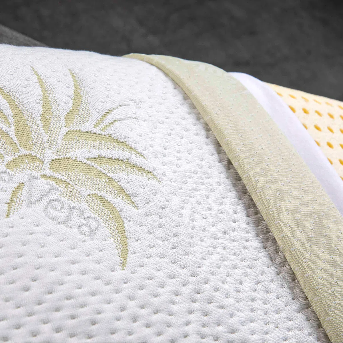 EVERGREENWEB Cuscino Letto 40x70 Alto 18 cm Modello Saponetta 100% Memory Foam, Doppia Fodera Aloe Vera e Cotone Sfoderabile Guanciale Rilassante per dolori Cervicali