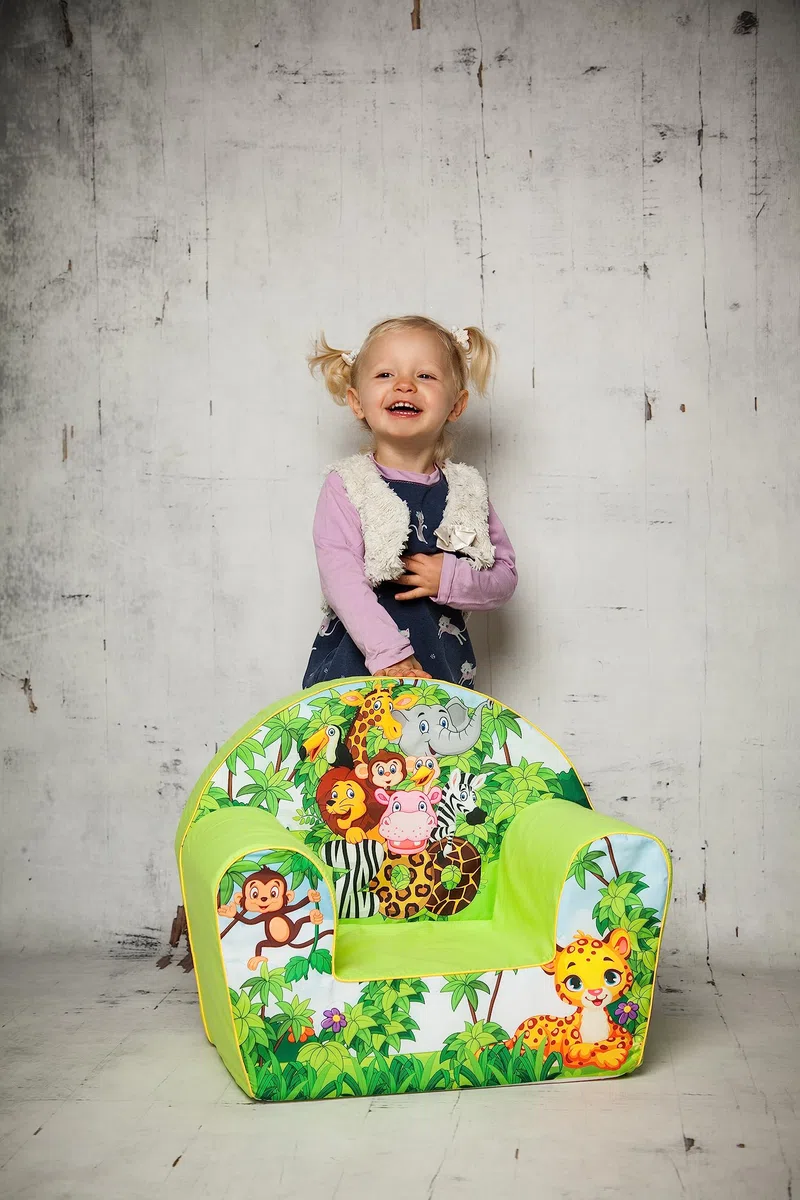 Knorrtoys 68356 - Poltrona per Bambini Jungle