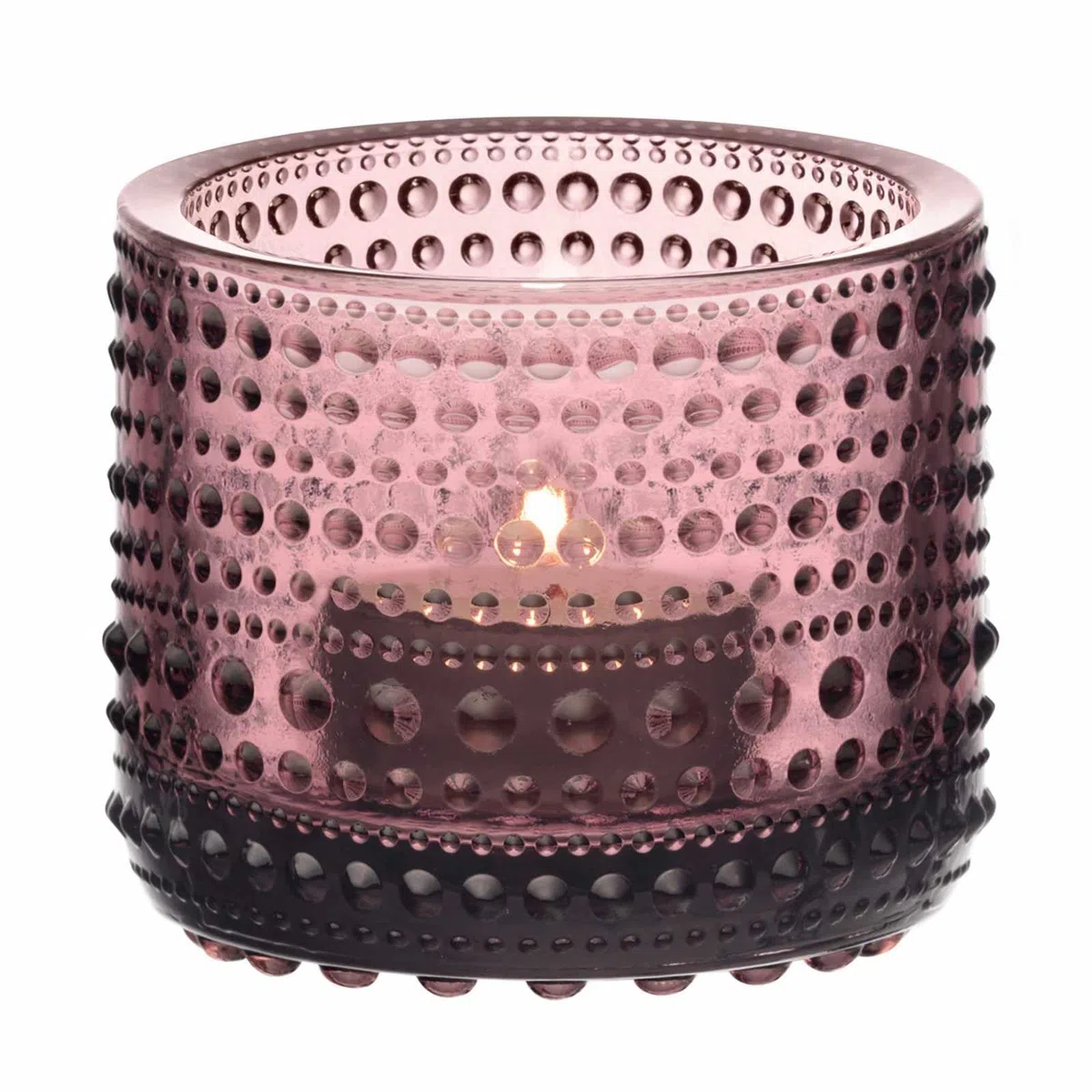 iittala - Portacandele Kastehelmi 6,4 cm, viola