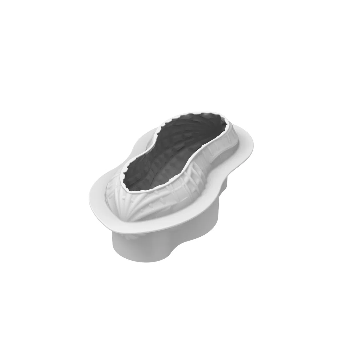 silikomart Professional Stampo in Silicone Arachide 700 ml con Cutter Incluso – Tortiera per Torte Moderne, Mousse e Semifreddi – 19,6x8,7 cm H 7,5 cm