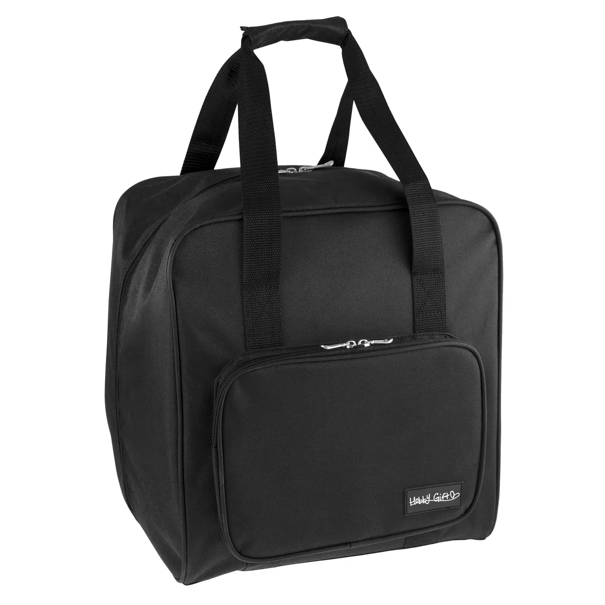 Hobby Gift Overlock Machine Bag - Borsa da trasporto imbottita in poliestere, tasche per riporre accessori extra, 39 x 32 x 36 cm, nero, Nero, (d/w/h) 39 x 32 x 36cm., moderno