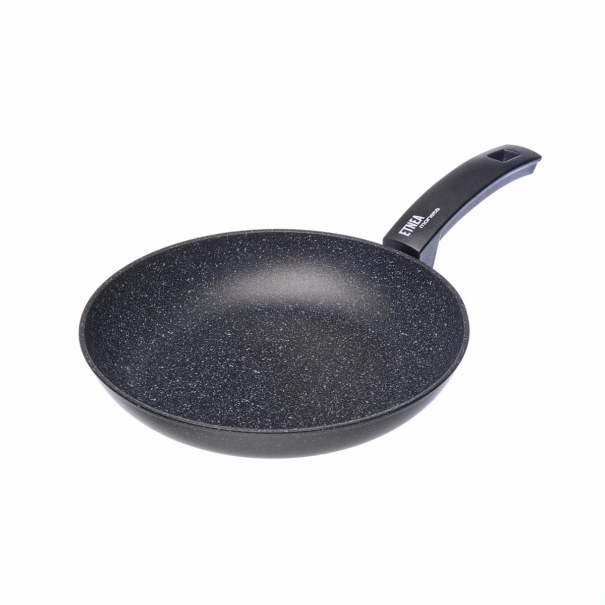 Moneta Padella Etnea - Padella Antiaderente 28 cm Senza PFAS - Alluminio Forgiato Artech Stone Ultra - Padelle Senza PFAS PFOA PTFE Antigraffio - Made in Italy