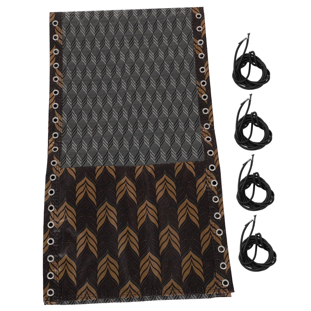 Luxshiny Tessuto Resistente e Portatile di Ricambio Traspirante Set 5 Pezzi Cordoncino per Sedia Sdraio da Esterno per Relax Outdoor
