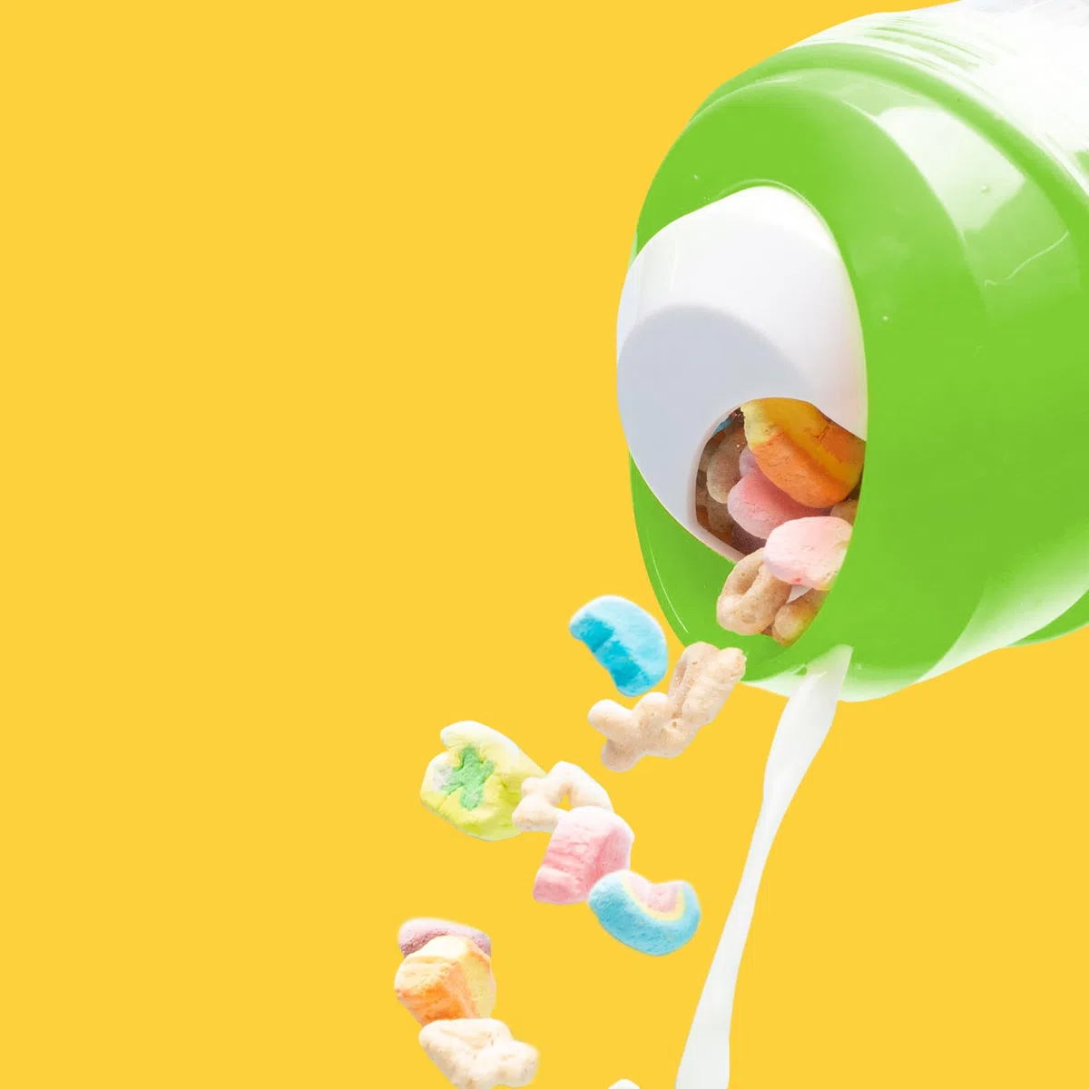 CRUNCHCUP XL - Bicchieri Portatili in Plastica per Cereali e Latte, Contenitore per Colazione in Viaggio, Non Richiede Cucchiaio o Ciotola