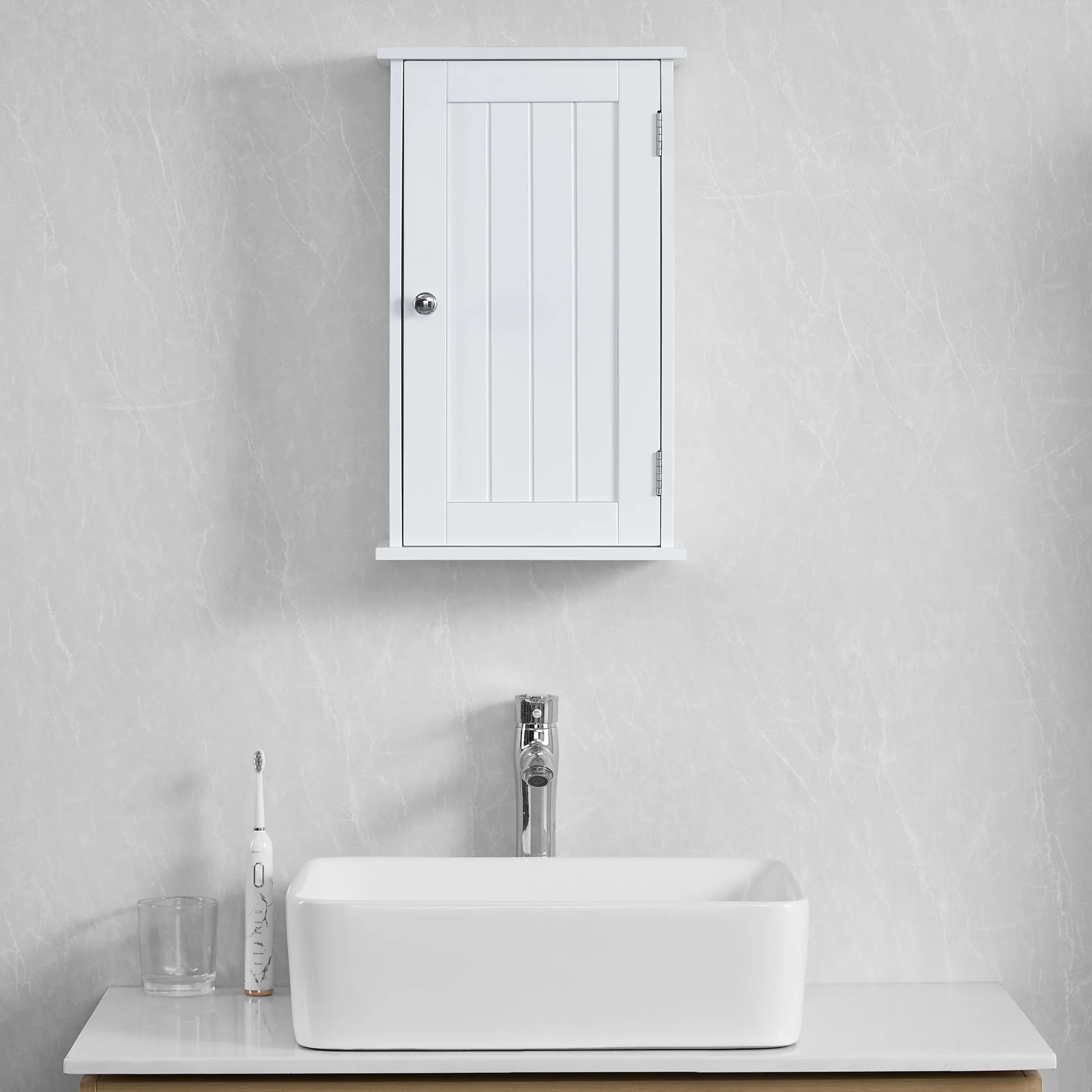 Bath Vida Priano - Armadietto pensile con porta, bagno, bagno