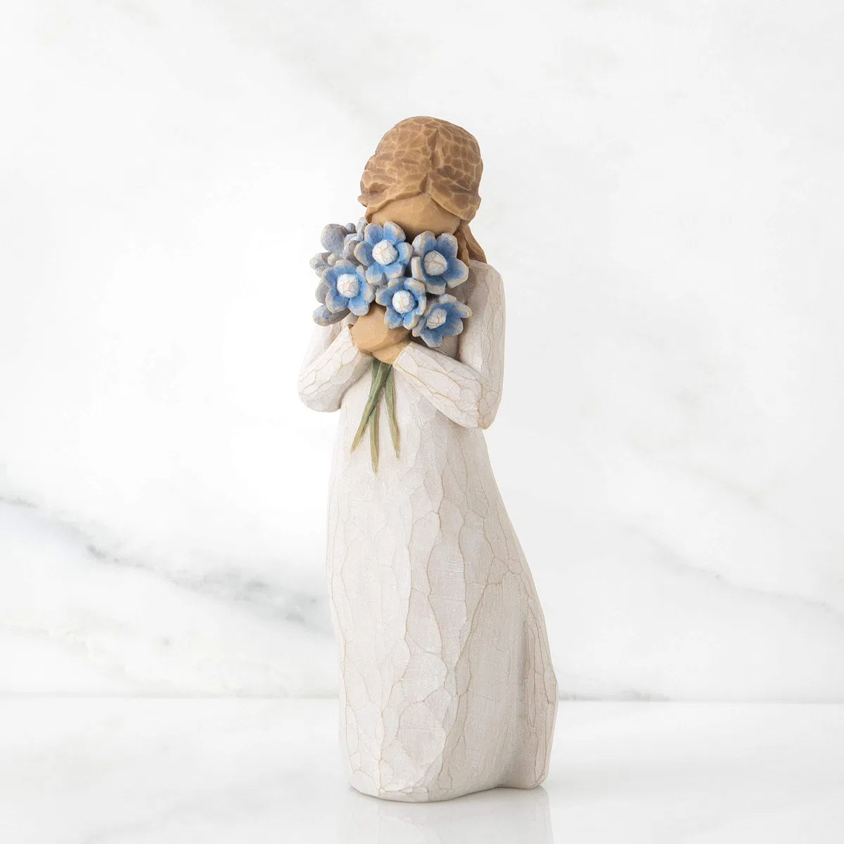 Willow Tree Figurina Non Dimenticarti di Me, Resina, Design di Susan Lordi, 13.5 cm