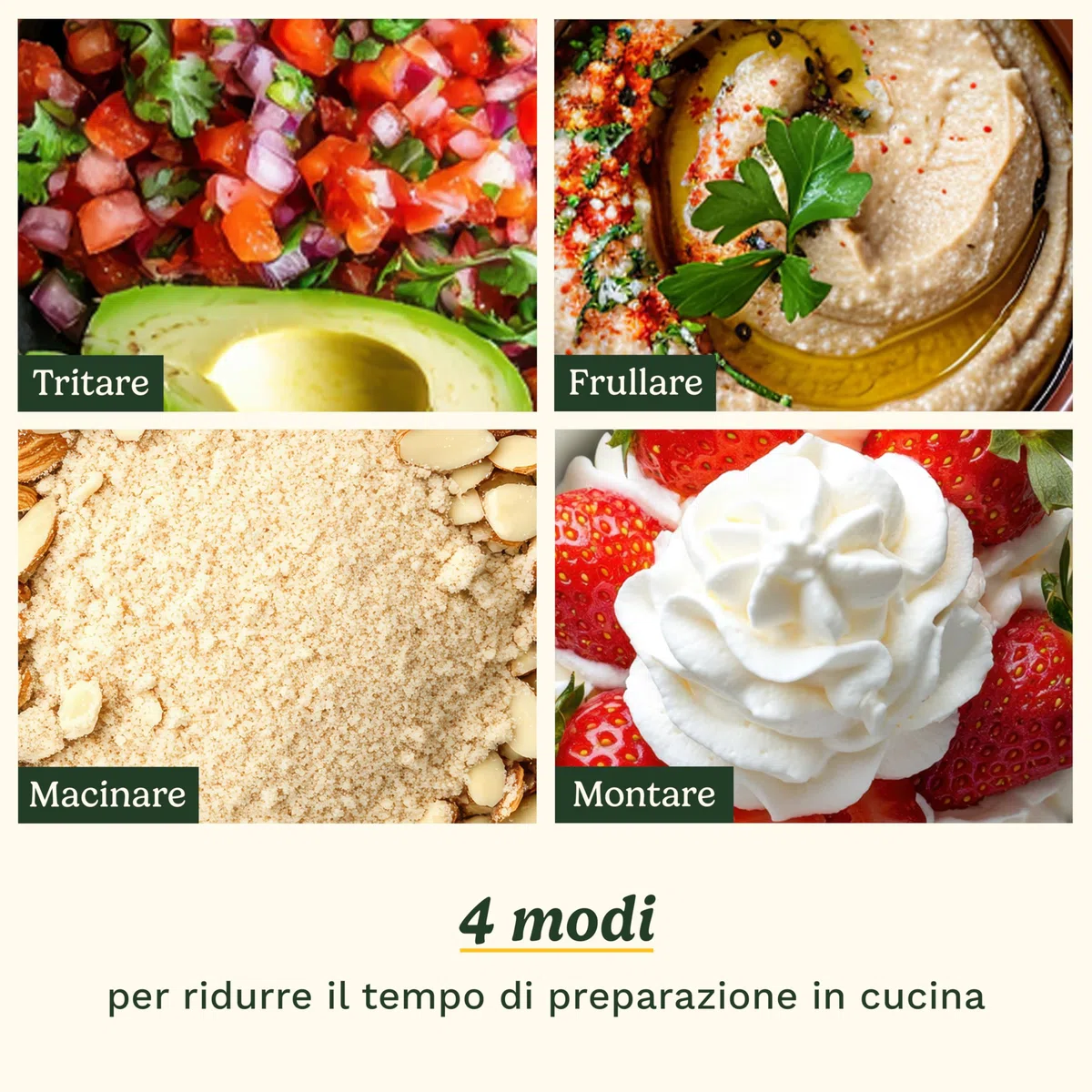 Cuisinart Pixie Chopper® Mini Robot da Cucina | 0,7L | 2 programmi | Lama SmartPower® | BladeLock™ | Compatto | Lavabile | Senza BPA | Salse, spezie, impasti