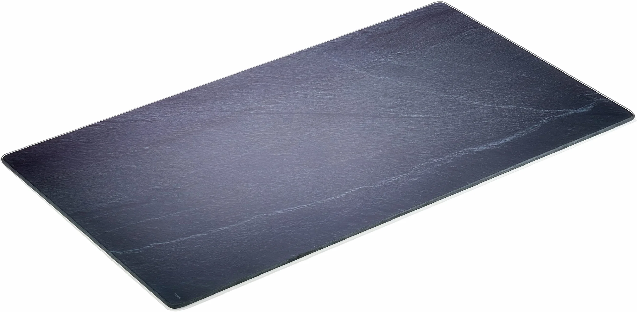 Kesper 3652313 - Taglieri di vetro, 2 pezzi, motivo ardesia, dimensioni 52 x 30 x 1,2 cm