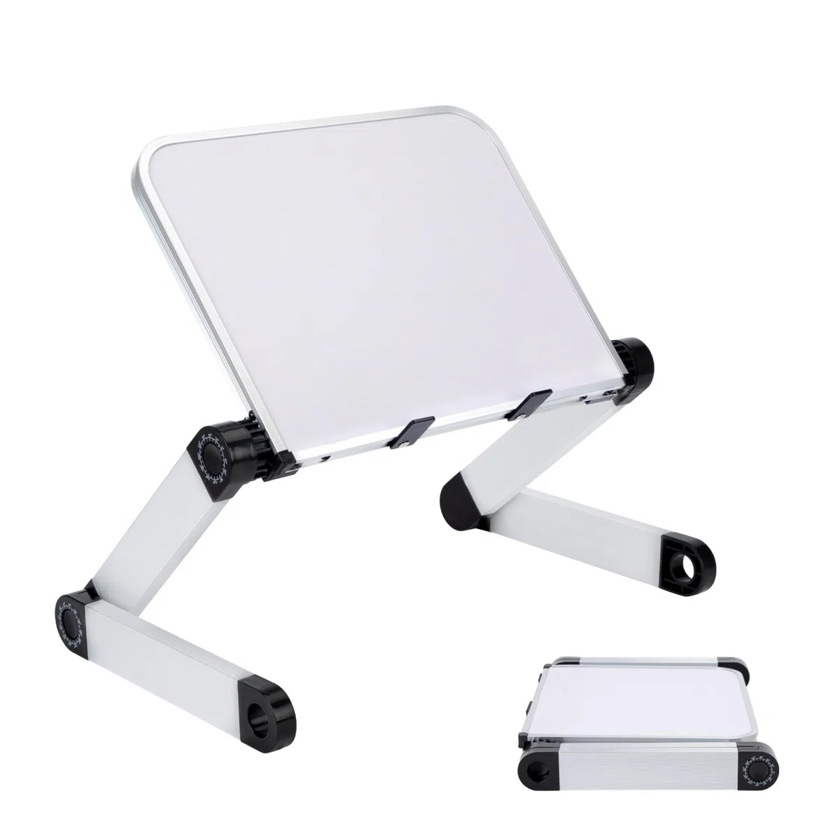 Supporto per Libri da Tavolo Leggio Libri Regolabile da Cucina Scrivania con Clip Ergonomico per libri di Grandi Dimensioni Testo, Musica, Ricetta, Tablet, Ricetta e laptop iPad