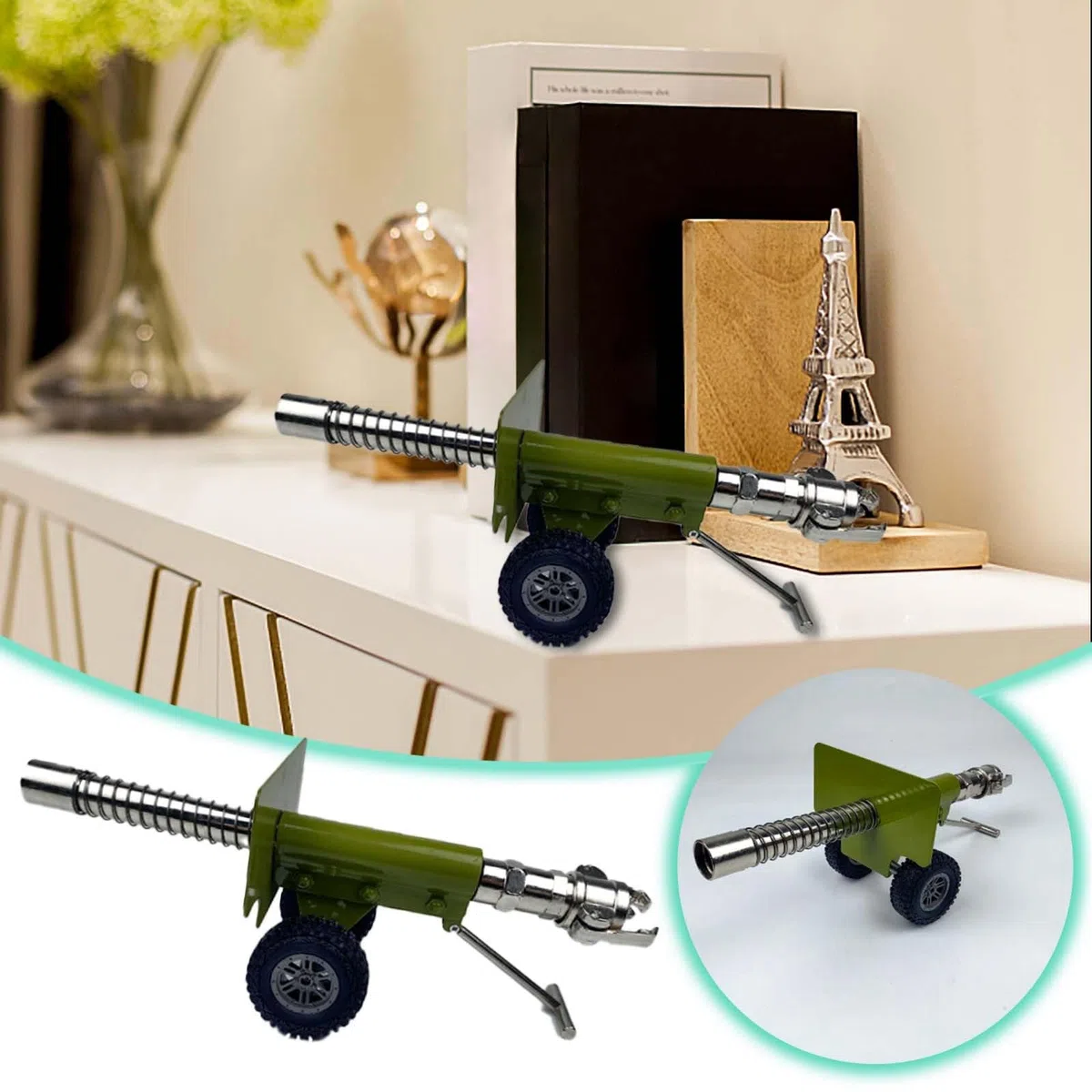 Cannone Spara Petardi,Decorazione Casa,Ornamenti Da Scrivania,Decorazione Da Tavolo,Ornamenti Da Collezione Modello Militare,Modello Militare Collezione Regali Ornamenti Da Tavolo