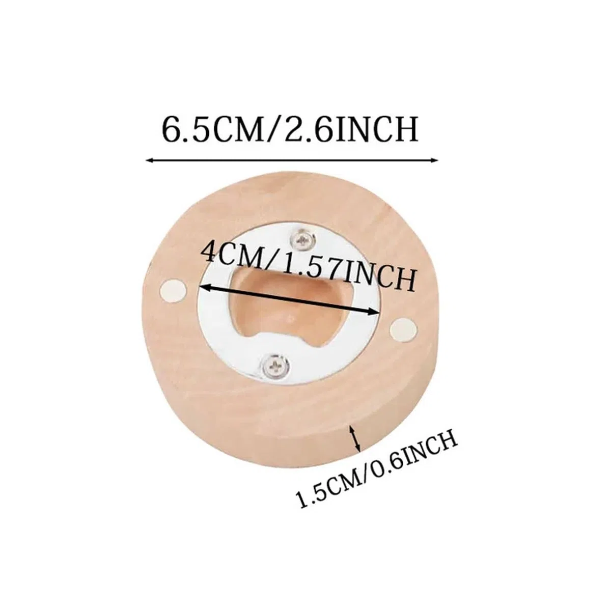 Apribottiglie Magnetico In Legno Personalizzato, Bomboniere E Regali For Matrimoni, Magnete For Frigorifero In Legno Inciso Personalizzato(30pcs)