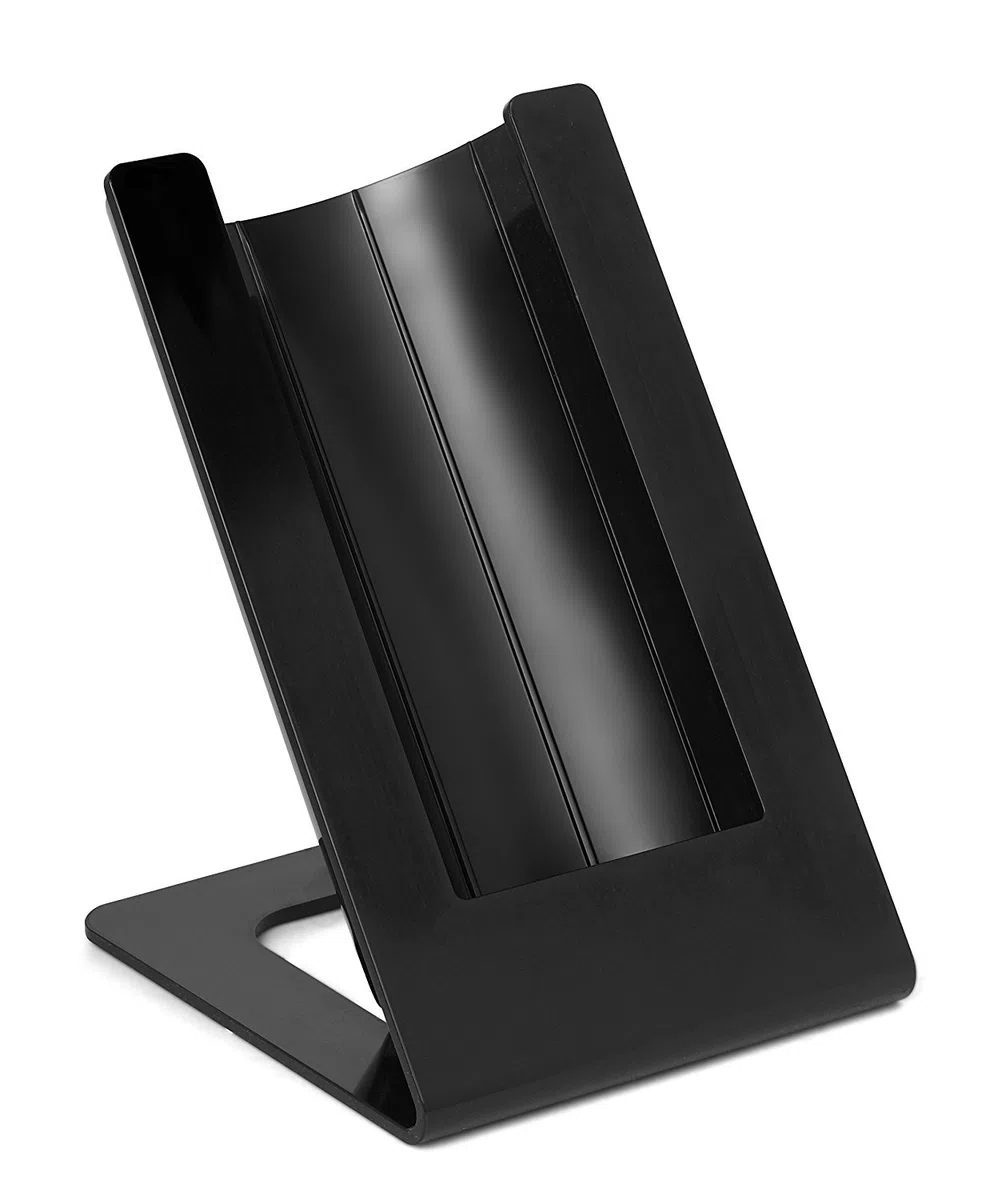 Dvm Stand Refrigerante - Contatto - Gelette Termica Vino - per Bottiglie Standard da 75 cl (Contatto Nero, Elemento Nero)