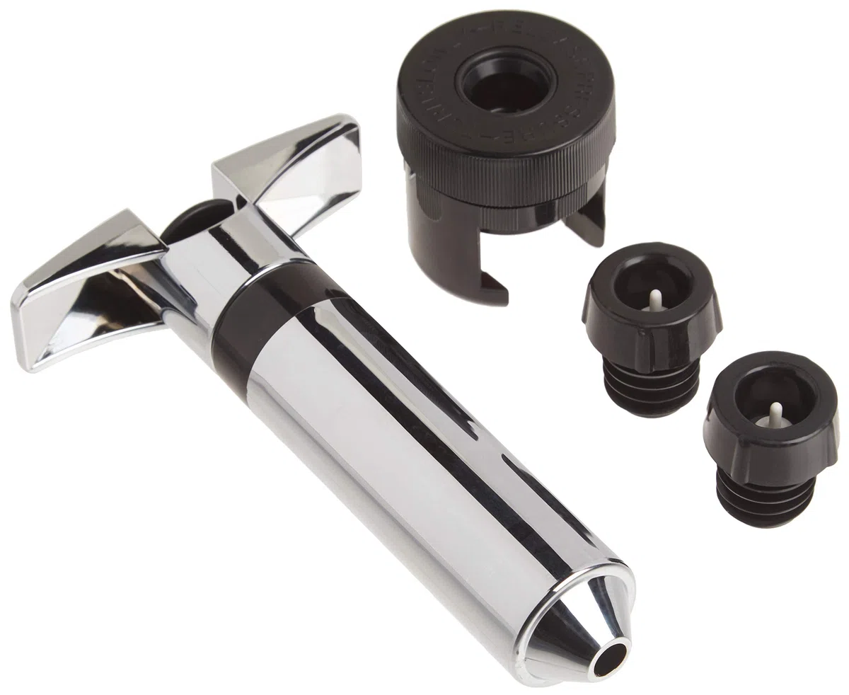 Swissmar 70001 Set Pompa per Vino/Champagne, Plastica, Multicolore