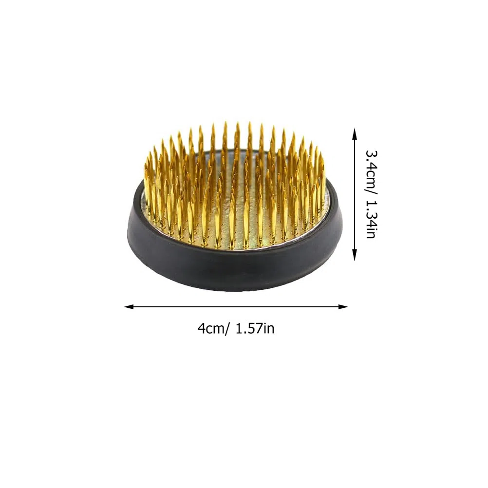 Vassoio Accessori Mini Piante 6 Pz Giapponese Kenzan Disposizione Fiori Rana Fiore Rana Pin Holder Kenzan Ikebana Fiore Rana Ikebana Arrangiatore di Fiori Vassoio D'epoca