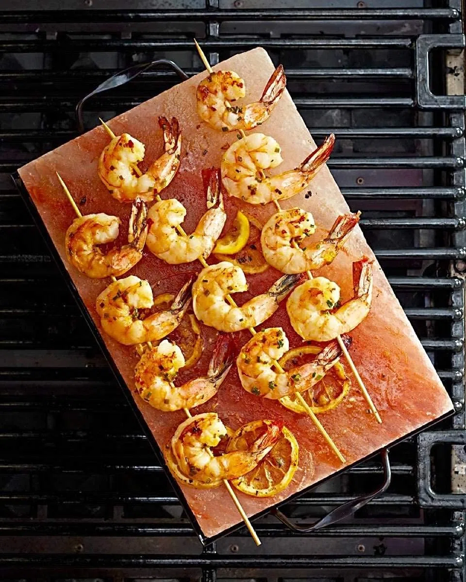 Magic Salt Lighting For Your Soul - Ferro di sale rosa dell'Himalaya, 30 x 20 cm, con supporto per cottura di carne, pesce
