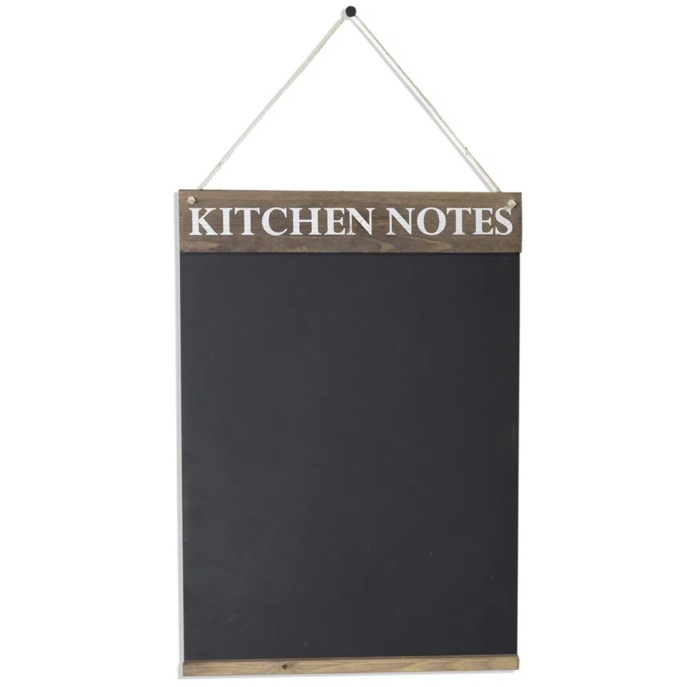 Chalkboards UK Lavagna Note Cucina, Legno, Marrone Rustico, A2 (42 x 60 x 3cm)
